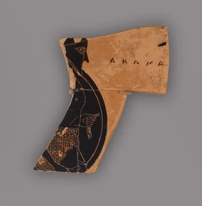 Attic Black-Figure Amphora Fragment