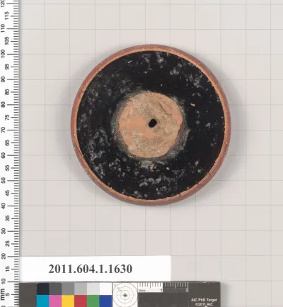 Terracotta fragment of a kylix (drinking cup)