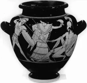 STAMNOS (ATHENIAN, RED-FIGURE)