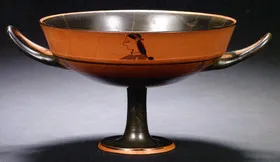 CUP, LITTLE MASTER LIP (ATHENIAN, BLACK-FIGURE)