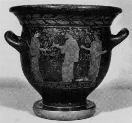 KRATER, BELL (ATHENIAN, RED-FIGURE)