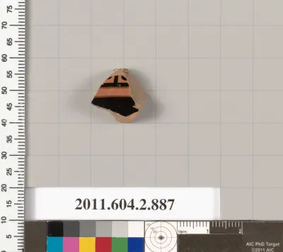 Terracotta fragment of a bell-krater (bowl for mixing wine and water)