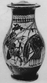 OLPE (ATHENIAN, BLACK-FIGURE)