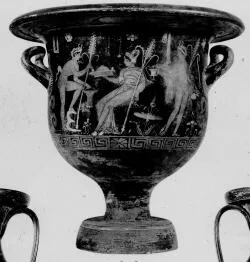 KRATER, BELL (SOUTH ITALIAN, APULIAN, RED-FIGURE)