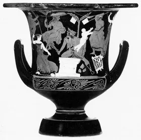 KRATER, CALYX (ATHENIAN, RED-FIGURE)