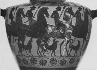 HYDRIA (ATHENIAN, BLACK-FIGURE)