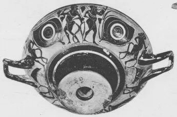 CUP (ATHENIAN, BLACK-FIGURE)