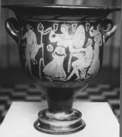 KRATER, BELL (ATHENIAN, RED-FIGURE)