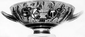 CUP A (ATHENIAN, BLACK-FIGURE)