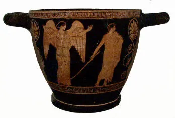 SKYPHOS (ATHENIAN, RED-FIGURE)