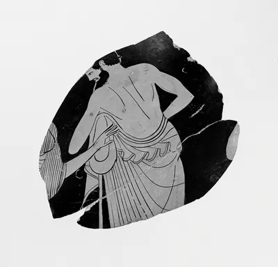 Attic Red-Figure Hydria Fragment (comprised of 2 Joined Fragments)
