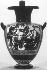 HYDRIA (ATHENIAN, BLACK-FIGURE)