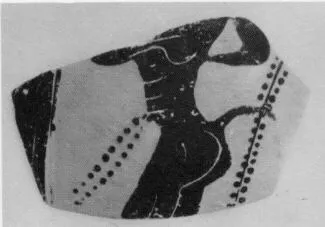 AMPHORA, BELLY, FRAGMENT (ATHENIAN, BLACK-FIGURE)