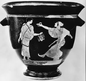 KRATER, BELL (ATHENIAN, RED-FIGURE)
