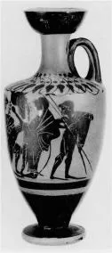 LEKYTHOS (ATHENIAN, BLACK-FIGURE)
