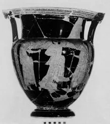 KRATER, COLUMN (ATHENIAN, RED-FIGURE)