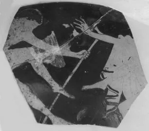 CUP, FRAGMENT (ATHENIAN, RED-FIGURE)