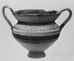 KANTHAROS (DAUNIAN, BLACK PATTERN)