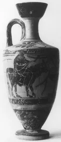 LEKYTHOS (ATHENIAN, BLACK-FIGURE)
