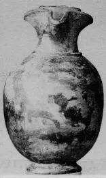 OINOCHOE (ETRUSCAN, GREY WARE)