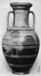 AMPHORA, NECK (ATHENIAN GEOMETRIC)