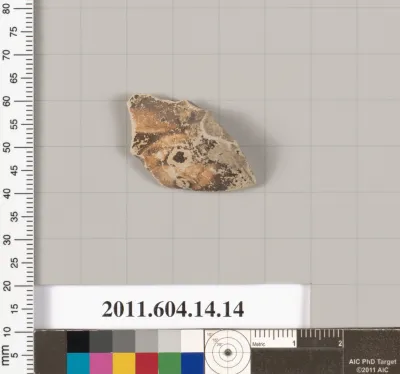 Terracotta fragment of an undetermined shape