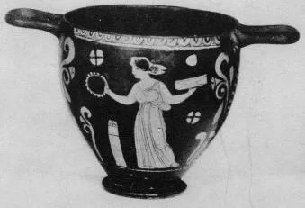 SKYPHOS (SOUTH ITALIAN, APULIAN, RED-FIGURE)