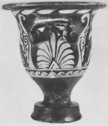 KRATER, BELL (SOUTH ITALIAN, PAESTAN, RED-FIGURE)