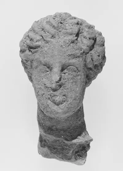 Head with Melon Coiffeur
