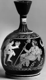 LEKYTHOS, SQUAT (ATHENIAN, RED-FIGURE)