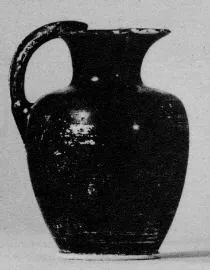 OINOCHOE (ATHENIAN, BLACK GLAZE)