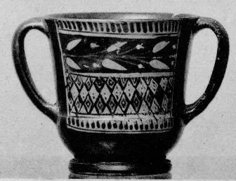 KANTHAROS (ATHENIAN, RED-FIGURE)