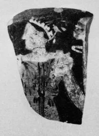 STAMNOS, FRAGMENTS (ETRUSCAN, RED-FIGURE)