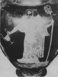 AMPHORA, NECK (ATHENIAN, RED-FIGURE)