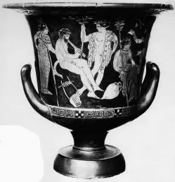 KRATER, CALYX (ATHENIAN, RED-FIGURE)