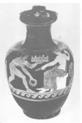 OINOCHOE (ETRUSCAN, RED-FIGURE)