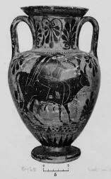 AMPHORA, NECK (ATHENIAN, BLACK-FIGURE)