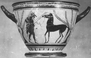 SKYPHOS (ATHENIAN, BLACK-FIGURE)