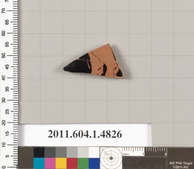 Terracotta fragment of a kylix (drinking cup)