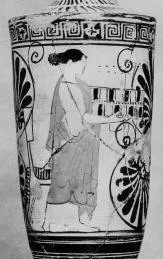 LEKYTHOS (ATHENIAN, RED-FIGURE)