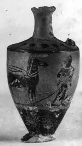 LEKYTHOS (ATHENIAN, BLACK-FIGURE)