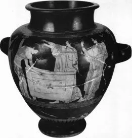 STAMNOS (ATHENIAN, RED-FIGURE)