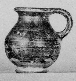OINOCHOE (ETRUSCAN, BLACK GLAZE)
