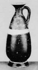 JUG (GREEK, BLACK GLAZE)