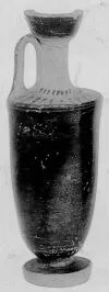 LEKYTHOS (ATHENIAN, BLACK PATTERN)