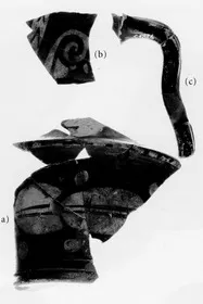 OINOCHOE, FRAGMENTS (SOUTH ITALIAN, APULIAN, RED-FIGURE)