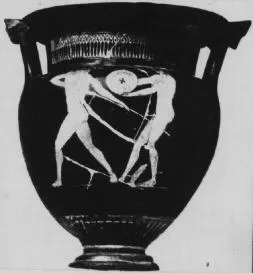 KRATER, COLUMN (ATHENIAN, RED-FIGURE)