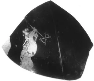 CHOUS, FRAGMENT (ATHENIAN, RED-FIGURE)