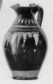 OINOCHOE (SOUTH ITALIAN, GNATHIAN, BLACK GLAZE)