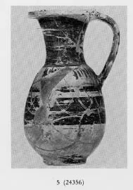OLPE (ETRUSCAN, BLACK GLAZE)